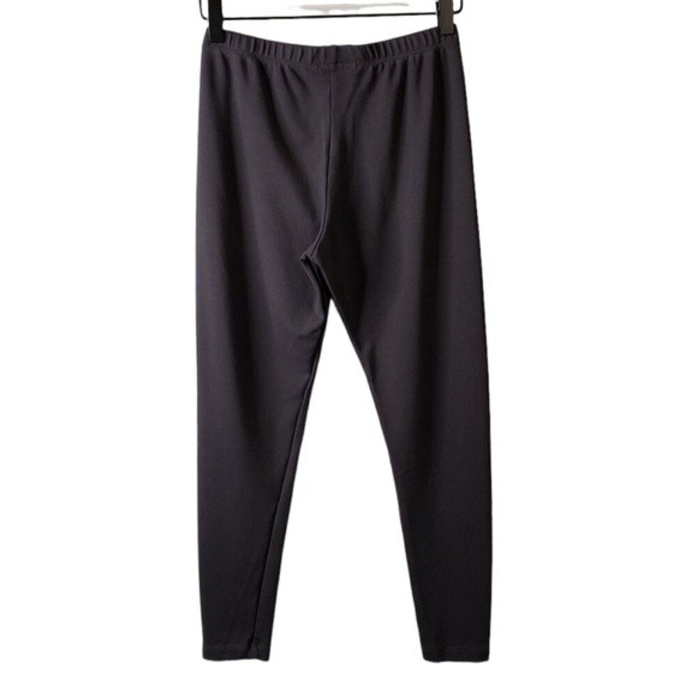 Bryn Walker Black Basic Thick Ponte Slim Leggings - image 6